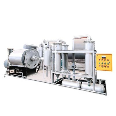 Pyrolysis Technology Converting Plastic Into Fuel Oil With 5.5 Ton Capacity