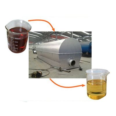 Waste to Diesel Gasoline Oil Production Line for Pyrolysis and Distillation System