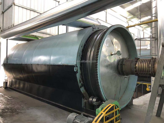 Coal-Fueled Continuous Pyrolysis Machine for Waste Tire Plastic Oil Sludge Aluminum Foil