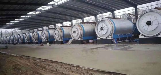 Engineer Guided Installation Pyrolysis Plant for Recycle Waste Tire Tyre Plastic Sludge