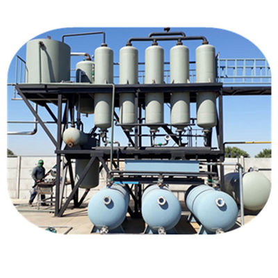 Energy Mining Industry Waste Tire to Diesel Distillation Machine with 5-10ton Capacity