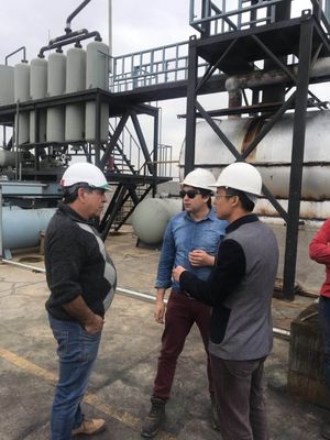 D1600*3500mm Waste Oil Regeneration Distillation Machine for Diesel Fuel Refurbishment