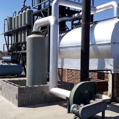 D1200*3000mm Voltage 380v/50hz Oil Refinery Distillation Machine for Crude Petroleum