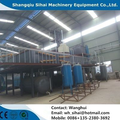 High Yield LCO to Diesel Distillation Plant 150sqm Installation Area and Large Output