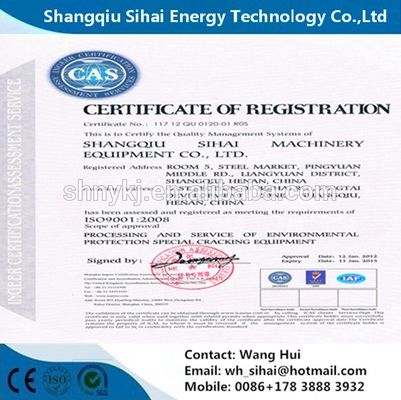 Standard Waste Sludge Oil Recycling to Diesel Distillation Plant 24hours Output 9-13.5tons Diesel