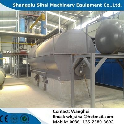Fuel Oil Grade 8-10tons Capacity Waste Crude Oil Circulating to Diesel Distillation Machine in 24hours