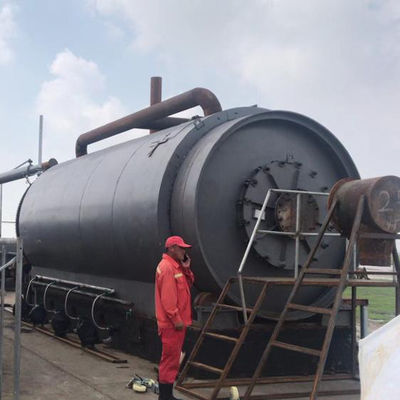 15.5kw Pyrolysis Machine for Turning Waste into Fuel Oil from Tyre Plastic and Rubber