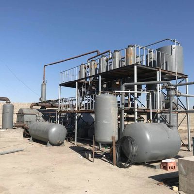 Fully Automatic Crude Oil Refinery Plant with 30 Ton Capacity and 380v/50hz Voltage