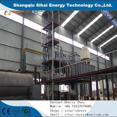 Fully Automatic Crude Oil Refinery Plant with 30 Ton Capacity and 380v/50hz Voltage