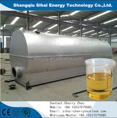 Fully Automatic Crude Oil Refinery Plant with 30 Ton Capacity and 380v/50hz Voltage