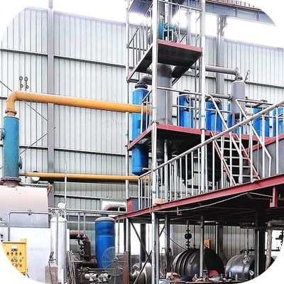 30 kg High Flow Used Engine Motor Oil Recycling Distillation Plant with Vacuum System