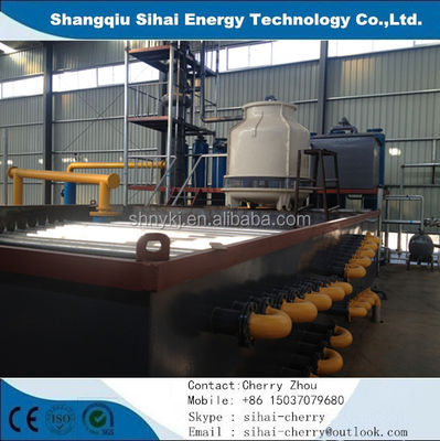 Fully Automatic Crude Oil Refinery Plant with 30 Ton Capacity and 380v/50hz Voltage