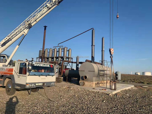 Energy Mining Oil Purifier Newly Produced Waste Plastic Tire to Diesel Refinery Plant