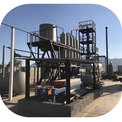 Pyrolysis Oil Distillation Plant For Converting Old Tires And Plastic To Diesel Fuel