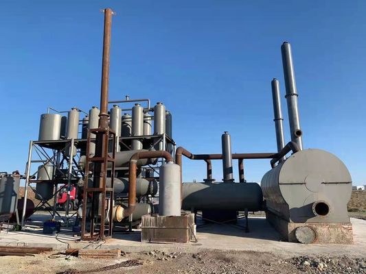 Fully Automatic Continuous Crude Petroleum Refinery For Diesel Energy