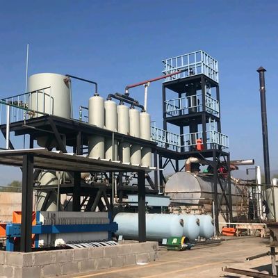 Continuous Crude Petroleum Refinery Machine to Diesel Energy with Q245R Boiler Steel