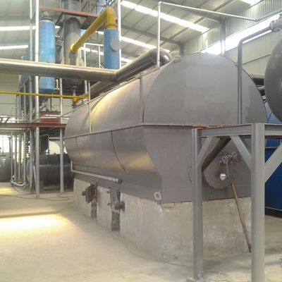 Heating Method Indirect Heating Pyrolysis Plastic Oil Refinery Distillation Plant