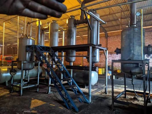 Revolutionary Technology Waste Oil Distillation Plant to Produce Diesel and Base Oil
