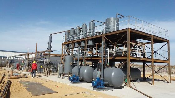 Revolutionary Technology Waste Oil Distillation Plant to Produce Diesel and Base Oil