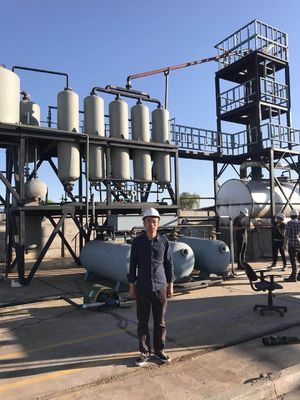 Field Maintenance And Repair For 30000 Kg Crude Oil To Gasoline Process