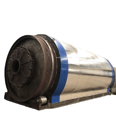 Continuous Pyrolysis Plant Recycling Machine for Old Tires Plastic and Oil Sludge