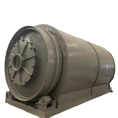 15.5kw Type Small Scale Waste Tyre Plastic Rubber Pyrolysis Plant For Fuel Production