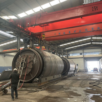 15.5kw Type Small Scale Waste Tyre Plastic Rubber Pyrolysis Plant For Fuel Production