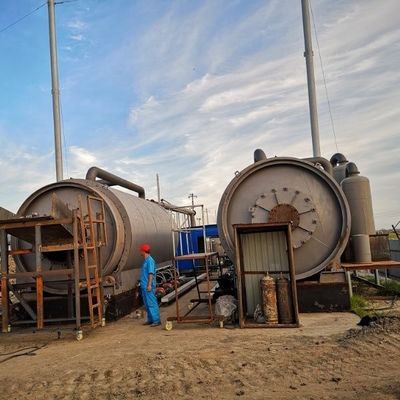 Energy Mining Industry Pyrolysis Machine for Waste Tyre/Tire and Plastic to Fuel Oil