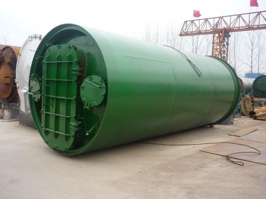 SIHAI Recycling Pyrolysis Plant Converting Waste Tire Rubber Plastic into Fuel Energy