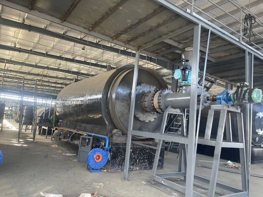 10t/day Tire Recycling Reactor for Fuel Oil Pyrolysis Equipment Versatile Application