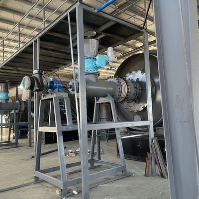 Semi-continuous Waste Tyre Plastic Pyrolysis Plant with 380V/50HZ Voltage at Affordable