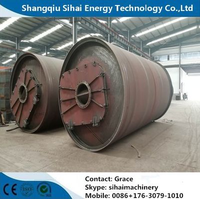 300sq meters Area Required Tire Pyrolysis Plant with Advanced Features