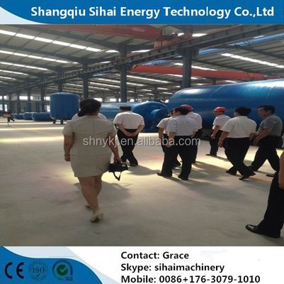 Free Installation Waste Tyre Recycle to Diesel Pyrolysis Plant for Diesel Production
