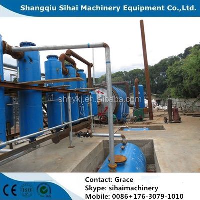 12 Tons Capacity Scrap Tire Pyrolysis Plant for Sustainable Resource Utilization
