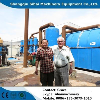 12 Tons Capacity Scrap Tire Pyrolysis Plant for Sustainable Resource Utilization