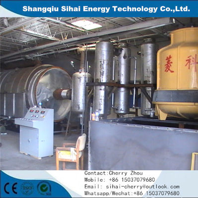 Energy Mining Equipment Capacity 10 Tons Used Rubber Tyre to Fuel Oil Recycling Plant