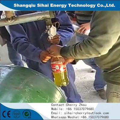 10 Tons Q245R Boiler Steel Equipment for Recycling Used Rubber Tyres into Fuel Oil