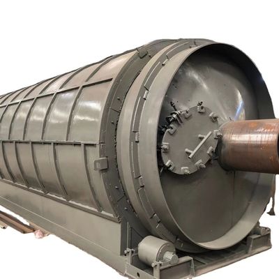 17.5 kW Power Pyrolysis Oil Tire Recycling Machine With High Oil Yield
