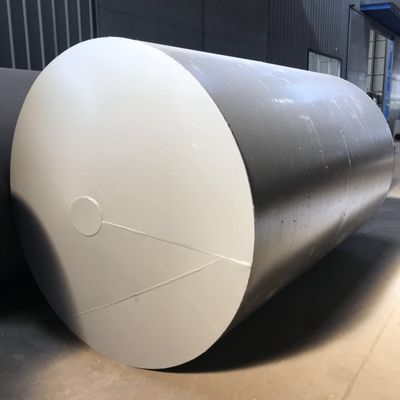8-10Tons Daily Capacity Waste Tire Pyrolysis Machine 2200*6600mm