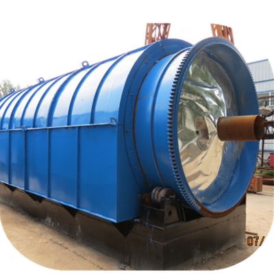 45% Oil Yield Waste Tire Pyrolysis Meeting Customers' Demand for Fuel Oil Production