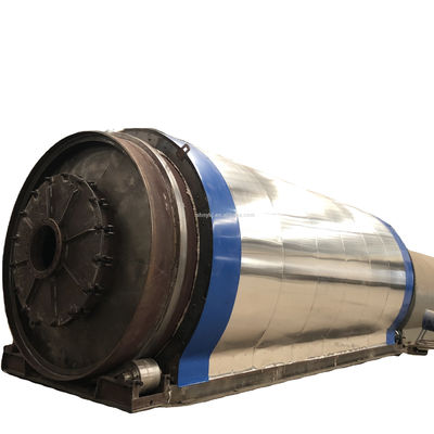 15 TPD Waste Tire Oil Pyrolysis Machine for Rubber Recycling Production Line in 2022