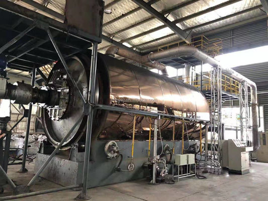 15 TPD Waste Tire Oil Pyrolysis Machine for Rubber Recycling Production Line in 2022