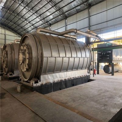 38tons Machine Weight Rubber Oil Recycling Production Line with 380V Voltage