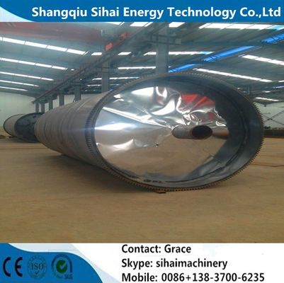 Eco-Friendly Waste Processing 2021 Direct Heating Pyrolysis Plant for Waste Tires