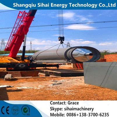Eco-Friendly Waste Processing 2021 Direct Heating Pyrolysis Plant for Waste Tires