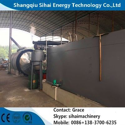 Eco-Friendly Waste Processing 2021 Direct Heating Pyrolysis Plant for Waste Tires