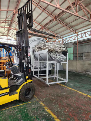 18mm Plate Thickness Tire Pyrolysis Machine for Rubber Oil Recycling Production Line