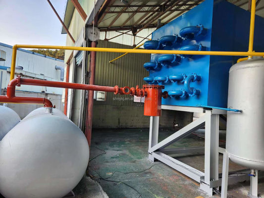 Fuel Oil Refining from Small Waste Tires Pyrolysis Machine with Free Installation