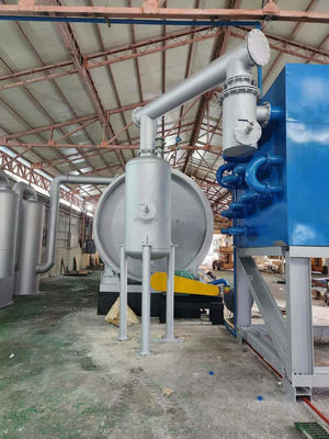Fuel Oil Refining from Small Waste Tires Pyrolysis Machine with Free Installation