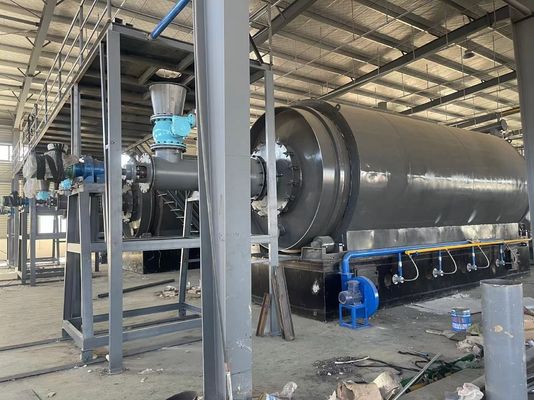 10 Tons Pyrolysis Plant For Diesel Plastic/Tire To Diesel Oil Production Line
